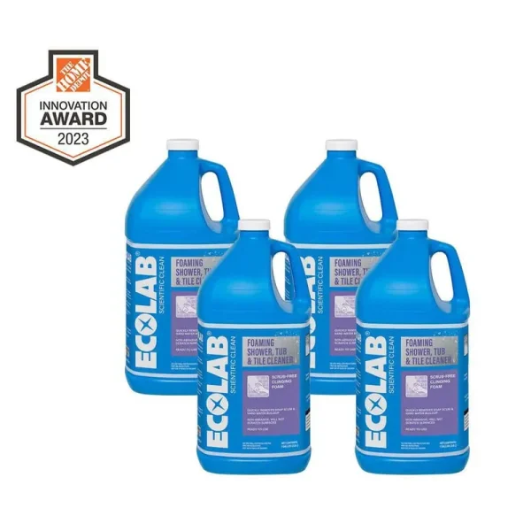 1 gal. Foaming Shower Tub and Tile Cleaner (4-Pack)