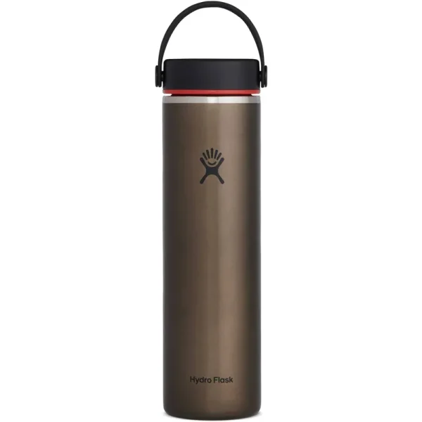 Hydro Flask 24 oz Lightweight Wide Mouth Trail Series (Obsidian)