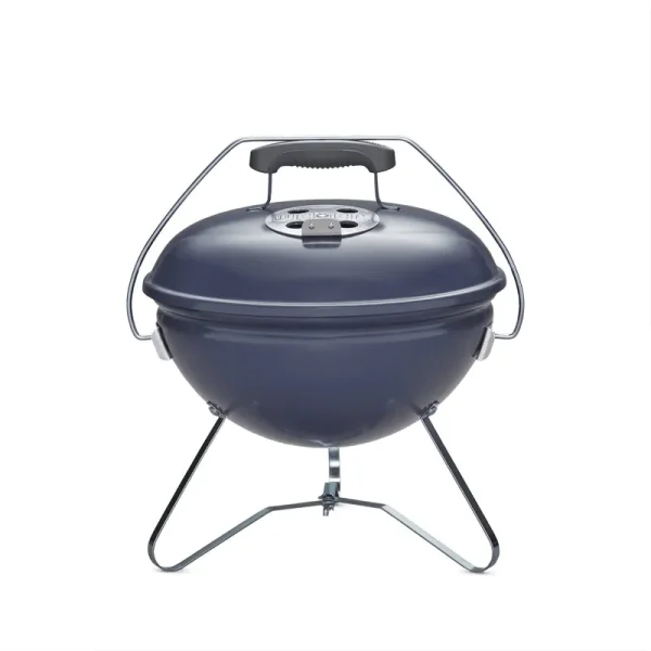 Weber 14 in. Smokey Joe Premium Charcoal Grill Slate Blue