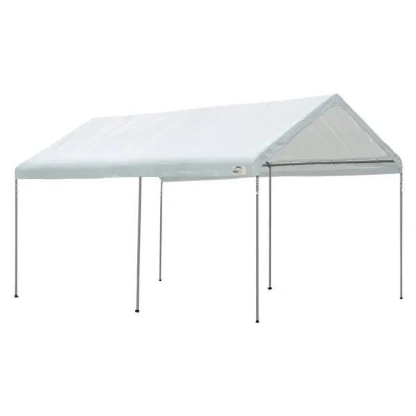 ShelterLogic 19.5-ft x 10-ft Rectangle White Party Canopy | 26019