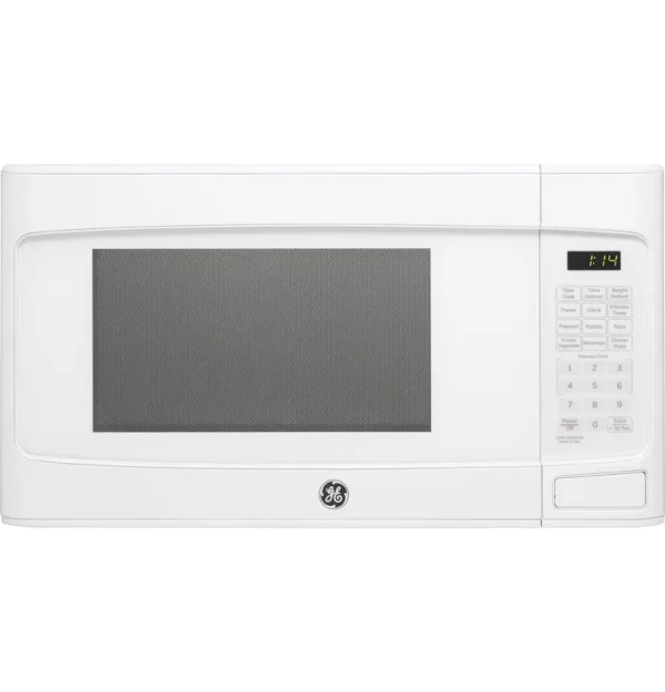 GE 1.1 Cu. ft. White Countertop Microwave