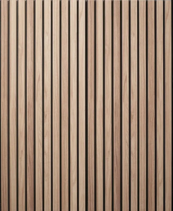Wall!Supply 0.79 in. x 20 in. x 46 in. Ultralight Linari Natural Wall Paneling (4-Pack), Brown