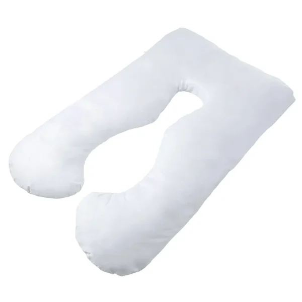 Pregnancy Pillow, Full Body Maternity Pillow with Contoured U-Shape by Bluestone, Back