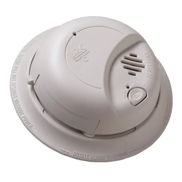 First Alert Contractor Pack Smoke Alarm with Battery Back-Up, White - 6 pack