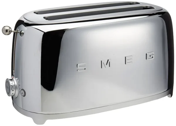 Smeg Retro 4-Slice Toaster Chrome