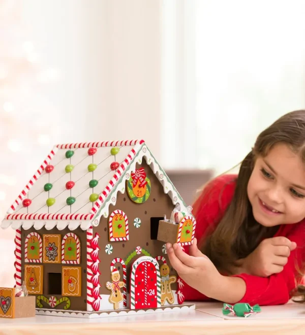 HearthSong Gingerbread House Advent Calendar