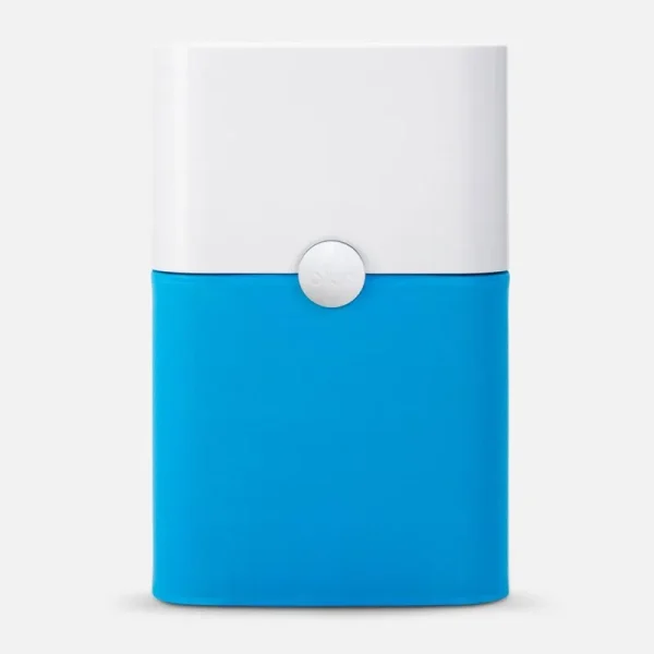 Blueair Pure 211+ Air Purifier with Allergen and Odor Remover, White/Blue