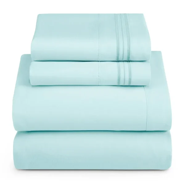Hearth & Harbor Soft Luxury Best Quality Double Brushed Microfiber Deep Pocket F