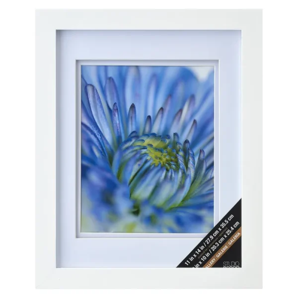 Studio Decor Gallery Wall Frame with Double Mat - White - 8" - Each