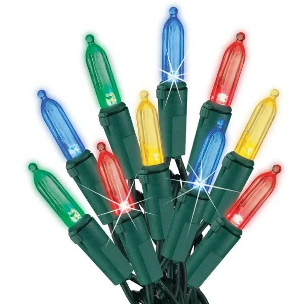Sylvania 100 Light Stay-lit LED Set, Multi Color