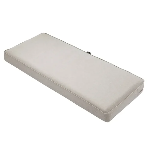 Classic Accessories Montlake 62-014 Bench Cushion Foam & Slip Cover, Heather Grey
