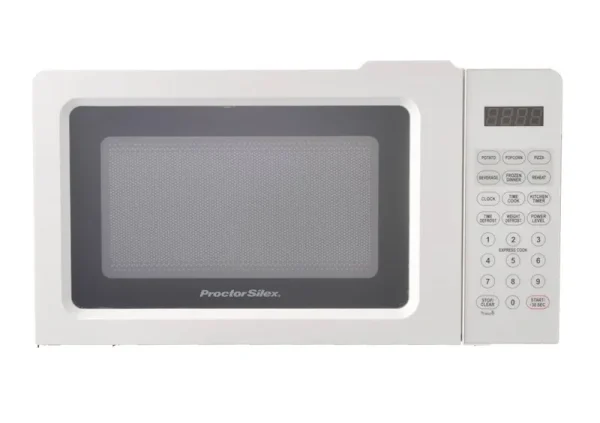 Proctor Silex 0.7 CU.FT White Digital Microwave Oven
