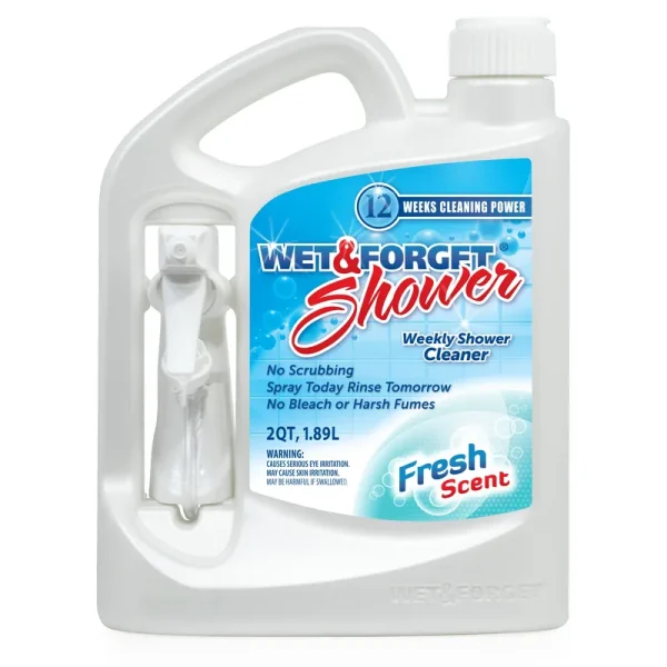 Wet & Forget Weekly Shower Cleaner, Fresh - 64 fl oz
