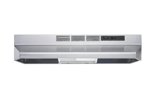 Winflo 30-in Ductless Stainless Steel Under Cabinet Range Hoods Undercabinet Mount with Charcoal Filter | 1809/LP14(75)