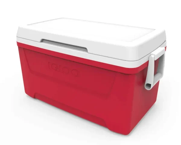 Igloo Cooler, Red/White, Laguna 48, 76 Can