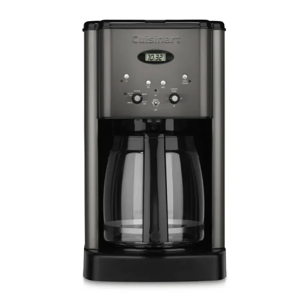 Cuisinart 12-Cup Brew Central Programmable Coffeemaker Black Stainless