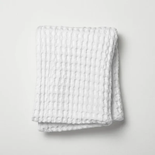 Waffle Body Pillow Cover White - Casaluna