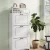 3 Drawer White