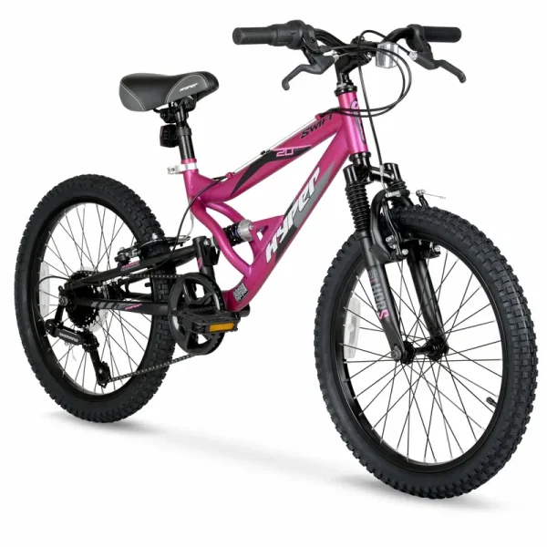 Bicycle 20" Girls Swift Mountain Bike, Kids, Magenta