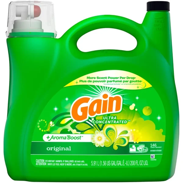 Gain AromaBoost Original Ultra Concentrated Liquid Laundry Detergent 200 fl. oz.