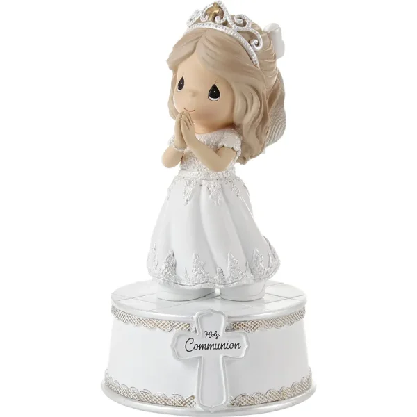 Precious Moments Holy Communion Girl Musical Figurine