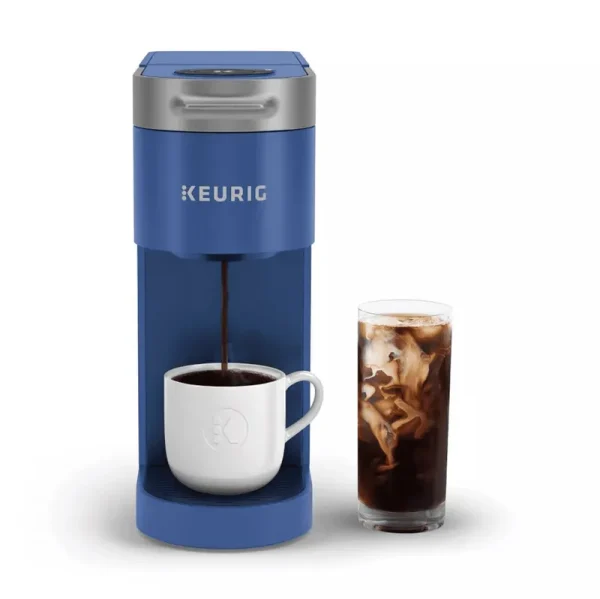 Keurig K-Slim + Iced Single-Serve Coffee Maker - Alpine Blue