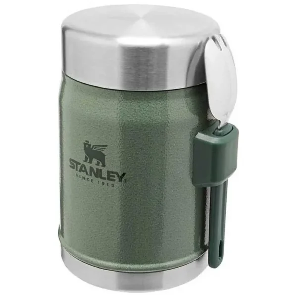 Stanley Legendary Food Jar + Spork 0.4L Hammertone Green