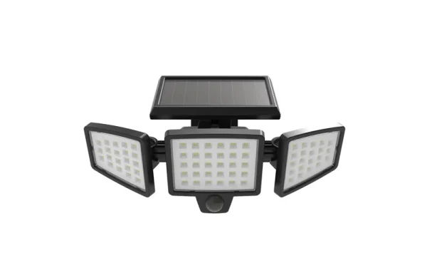 Pinegreen Lighting 1500 Lumen 3-Head Solar Security Motion Light - Security Lighting