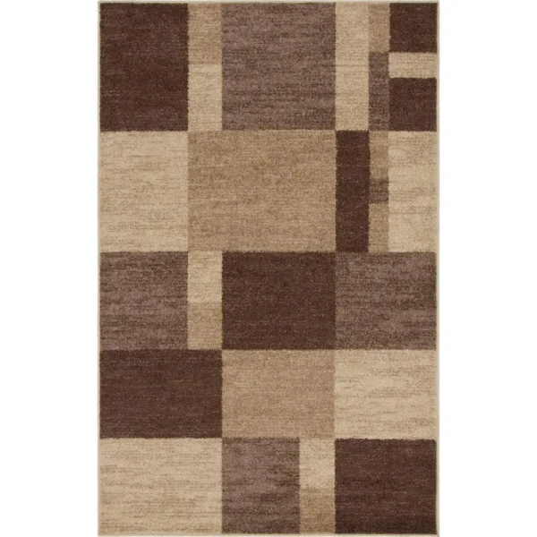 Unique Loom Autumn Providence Area Rug (5' x 8' - Light Brown)
