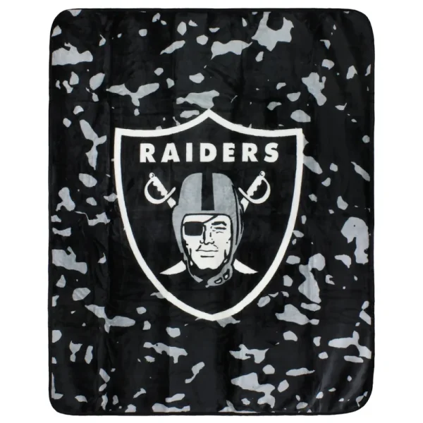 College Covers 50 x 60 in. NFL Las Vegas Raiders Throw Blanket