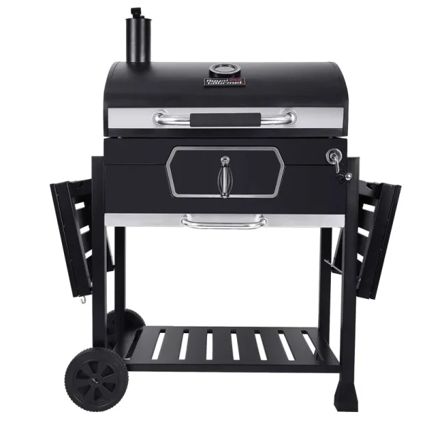 Royal Gourmet Deluxe Charcoal Grill BBQ Smoker Black