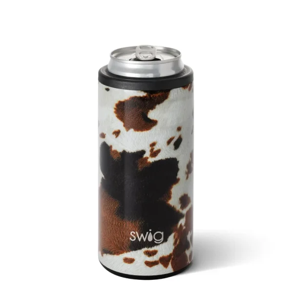 Swig Skinny Can Cooler 12 oz Hayride
