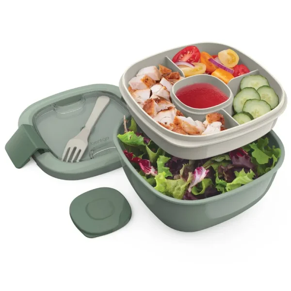 Bentgo Salad Container - Khaki Green