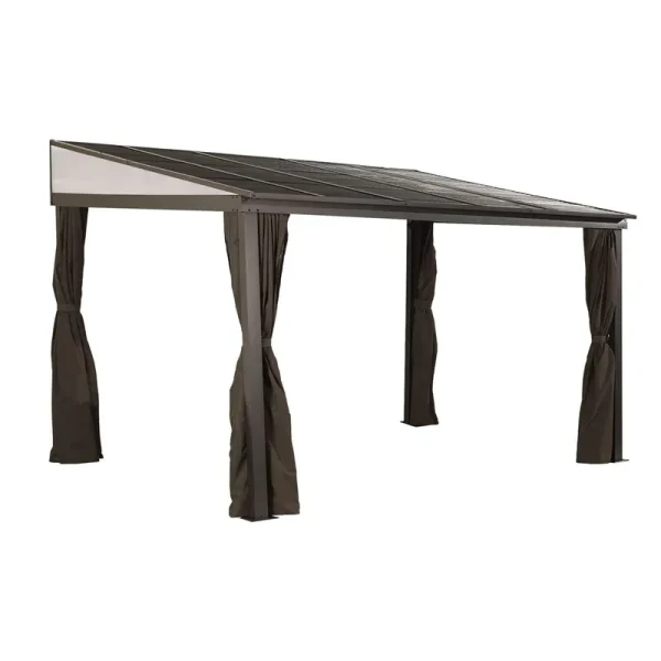 Sojag Portland 10 ft. x 16 ft. Wall Gazebo