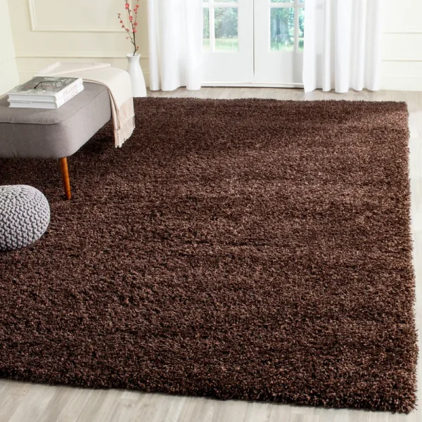 Safavieh California Shag Rug SG151 Brown 11' x 15'