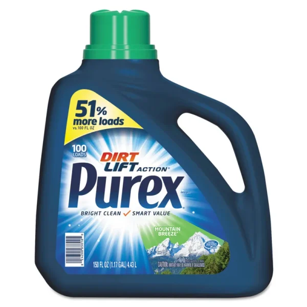 Purex Concentrated Detergent, Dirt Lift Action, Mountain Breeze - 150 fl oz