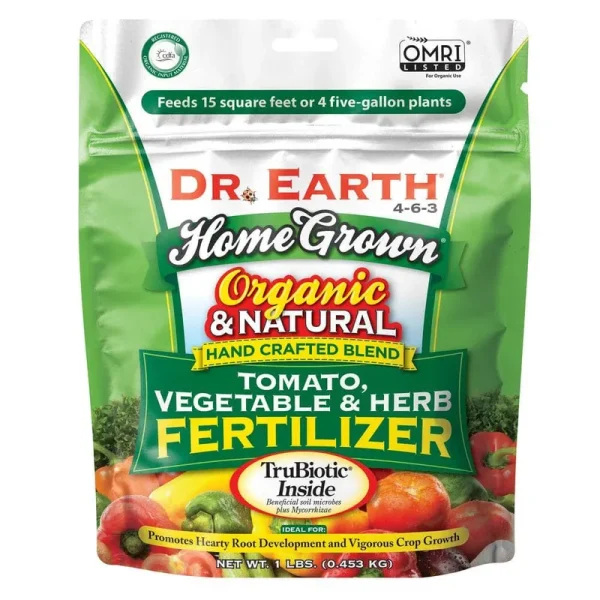 Dr. Earth 1 lb. Home Grown Tomato Vegetable & Herb Fertilizer