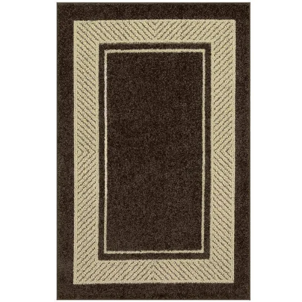 Sonoma Goods for Life Maples Estate Border Rug - Brown - 20x32