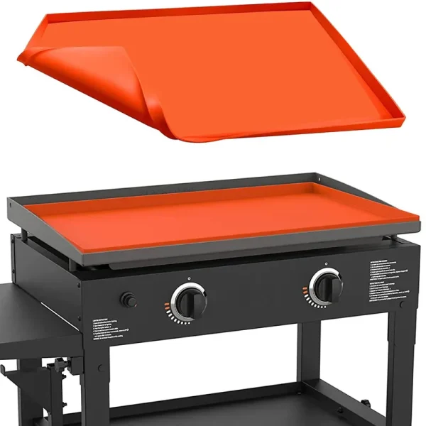 Protebox 28" Silicone Griddle Mat for Blackstone 28 inch Griddle, Heavy Duty Food Grade Silicone Griddle Cover, Protect Your Griddle from Dirt & Rust