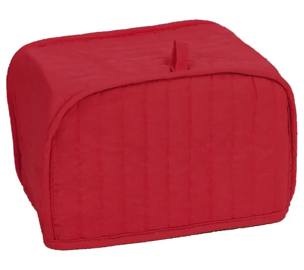 Ritz Quilted Four Slice Toaster Appliance Cover, Paprika