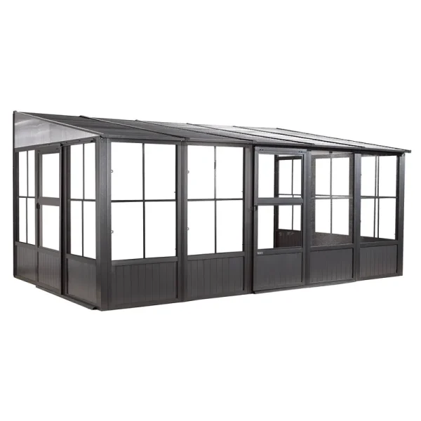 Sojag Charleston 10 ft. x 16 ft. Wall Solarium