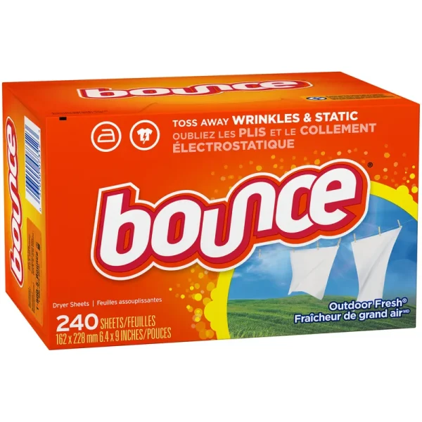 Bounce Outdoor Fresh Dryer Sheets 240 ct Box