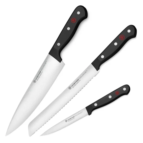 Wusthof Gourmet 3-Piece Knife Starter Set
