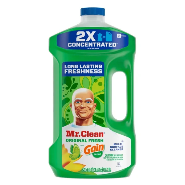 Mr. Clean Multi-Surface Cleaner, Gain Original Fresh Scent, 64 fl. oz. (10724)