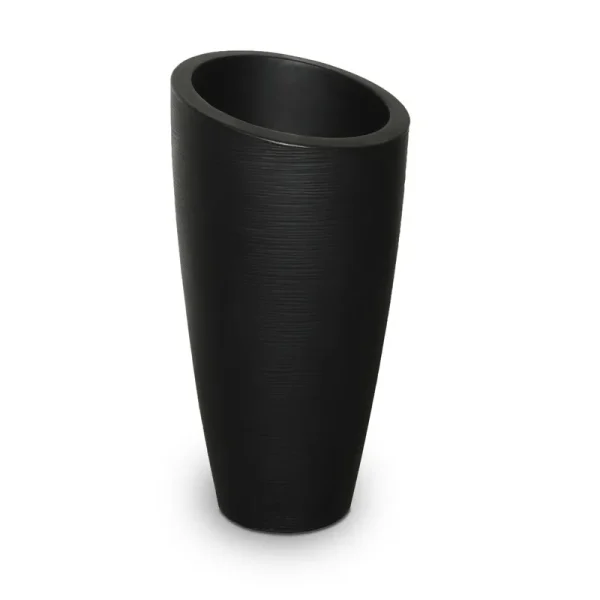 Mayne 32 in. Modesto Tall Planter, Black