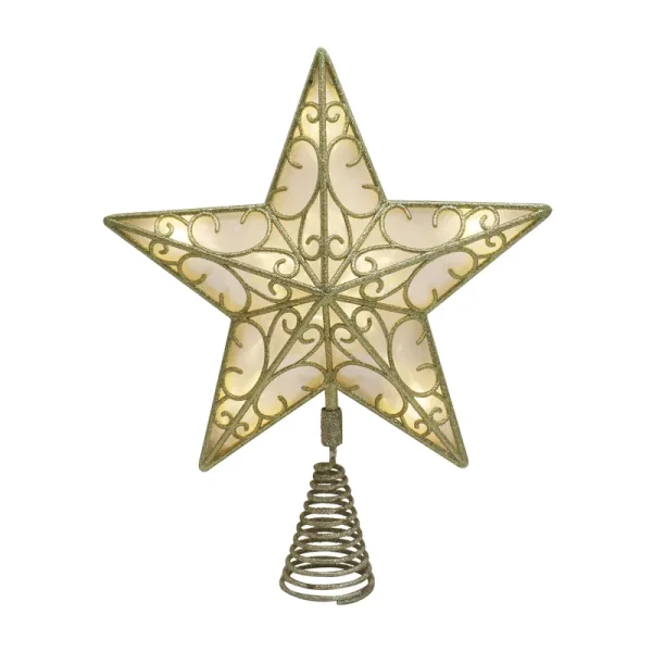 9" Filigree Star Lighted Tree Topper by Ashland | Michaels