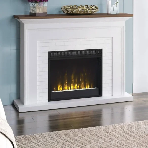 Ellington Circle Electric Fireplace Lark Manor