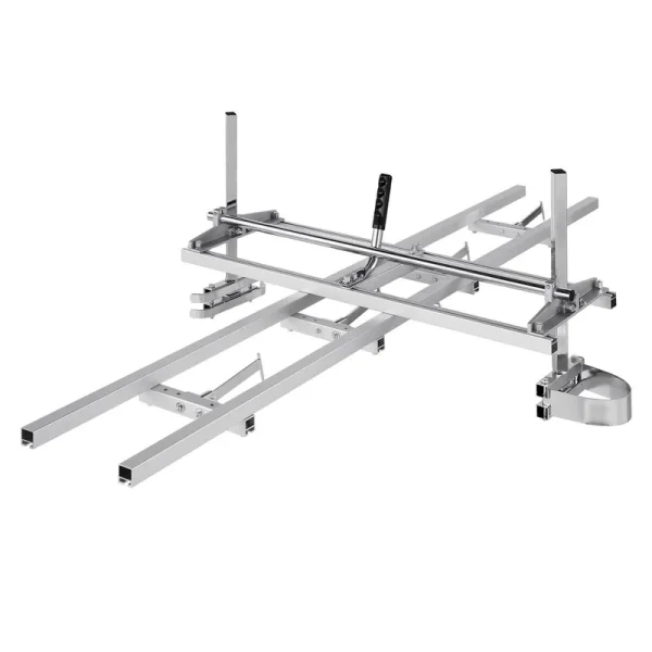 VEVOR Chainsaw Mill and Rail Mill Guide System, Portable Sawmill 14 inch-36 inch Guide Bar, 9ft Aluminum Saw Milling Rail Guide with Chainsaw Planking