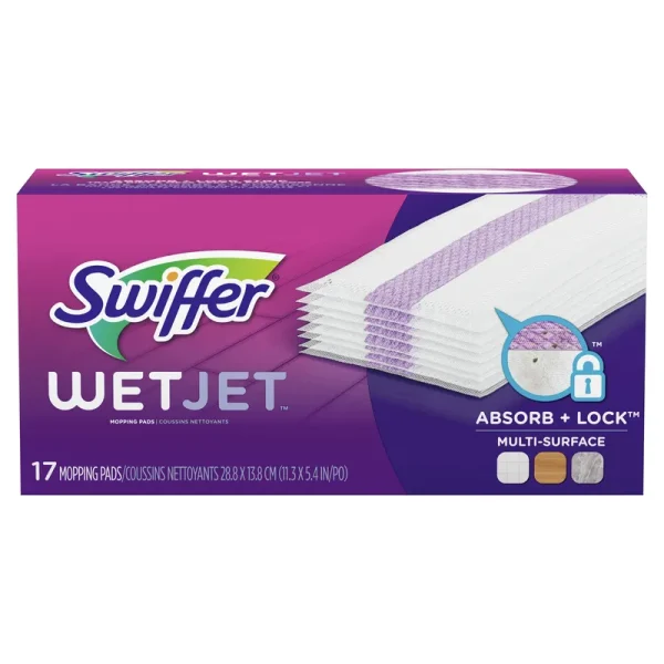 Swiffer WetJet Mopping Pads - 17 count