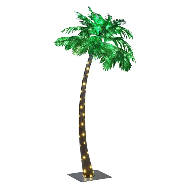 Lightshare Lighted Palm Tree Large 7-Feet